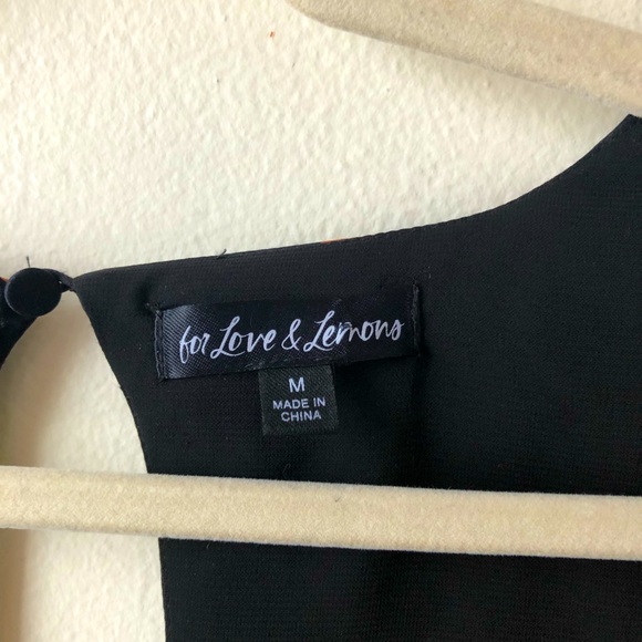 For Love & Lemons bishop sleeve bustier crop top🧡✨ - Picture 3 of 5